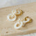 Circle White Shell Earrings - floysun