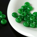 Classic Green Natural Stone Jade Earrings - floysun