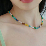 Colorful Beaded Necklace - floysun