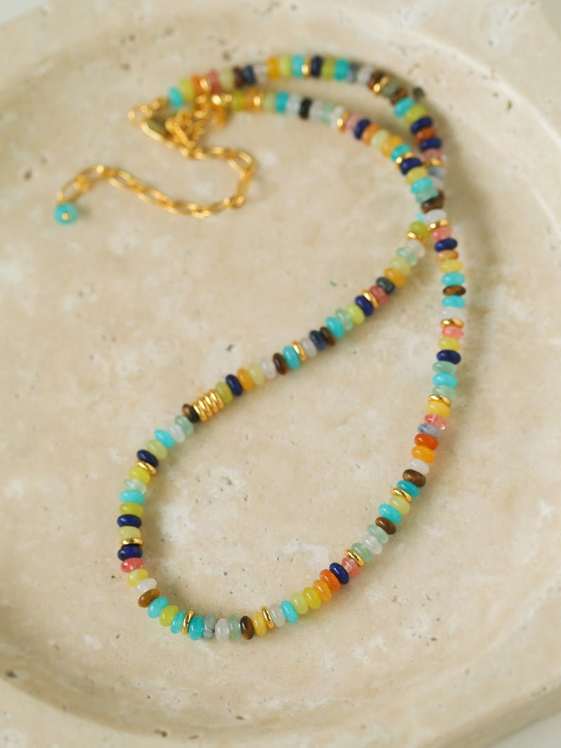 Colorful Stone Beaded Necklaces - floysun