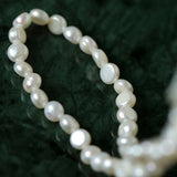 French Oblate Baroque Pearl Necklace - floysun