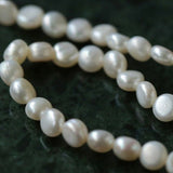 French Oblate Baroque Pearl Necklace - floysun