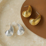 Geometric Streamline WaterDrop Earrings - floysun