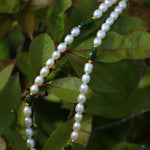 Green Stone Shaped Pearl Necklace - floysun