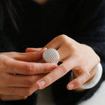 Grid Wide Ring Hollow - floysun