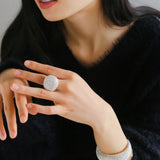 Grid Wide Ring Hollow - floysun