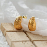 Hammer Water Drop Earrings - floysun