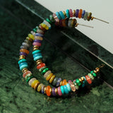 Handmade Colorful Beaded Earrings - floysun