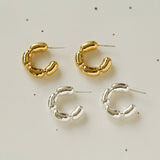 Hoop Metal Ring Earrings