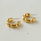 Hoop Metal Ring Earrings