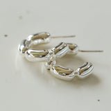 Hoop Metal Ring Earrings