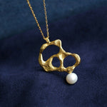 Irregular Hollow Necklace - floysun