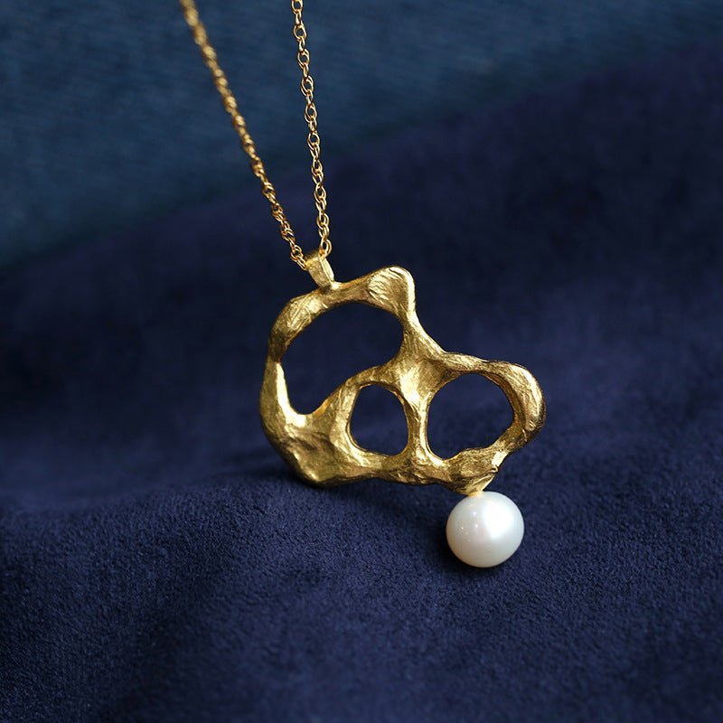 Irregular Hollow Necklace - floysun