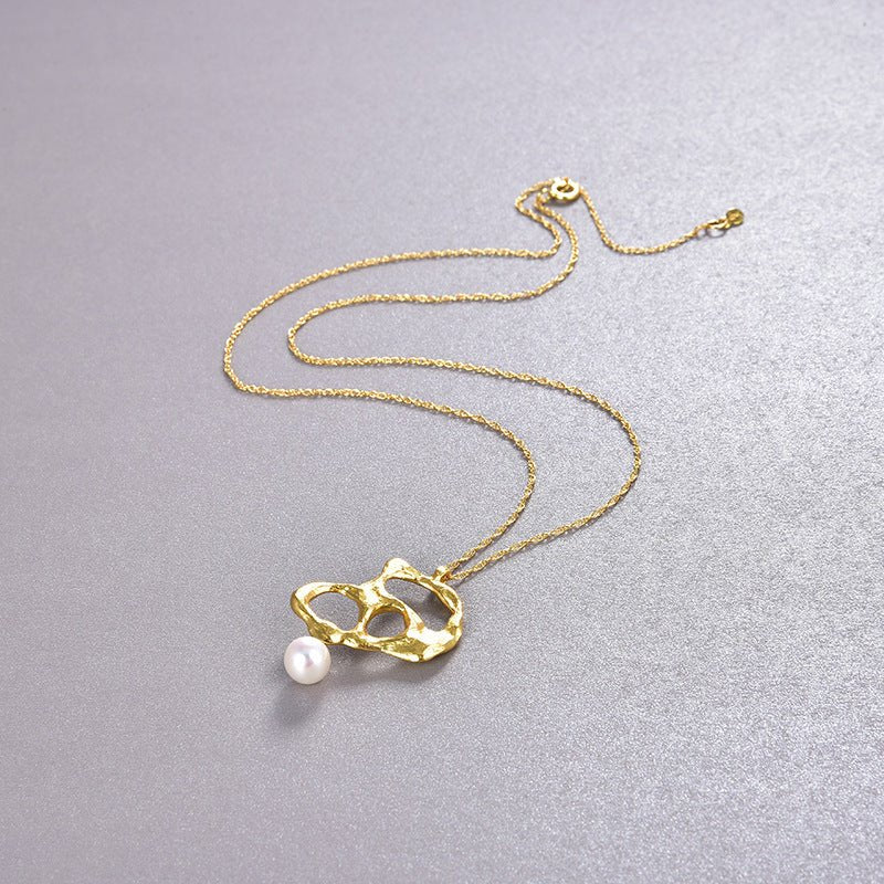 Irregular Hollow Necklace - floysun
