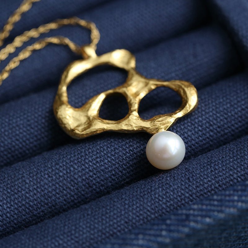 Irregular Hollow Necklace - floysun