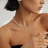 Irregular Pleated Design Series Pearl Necklace - floysun