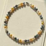Korea Mixed Color 10MM Round Pearl Necklaces - floysun
