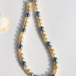 Korea Mixed Color 10MM Round Pearl Necklaces - floysun