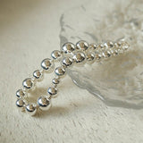 Metal Ball Spliced Pearl Bracelet - floysun