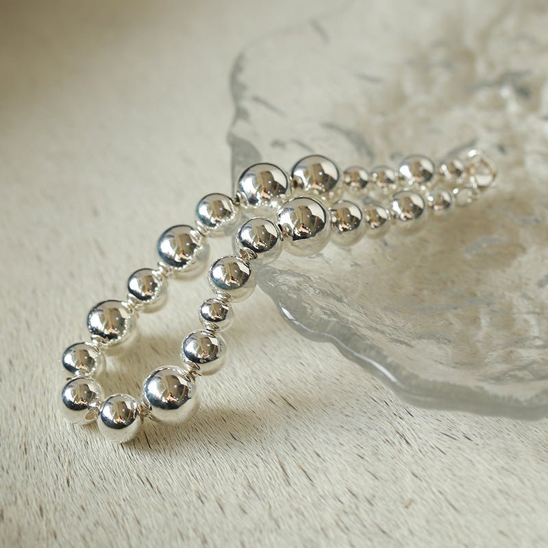 Metal Ball Spliced Pearl Bracelet - floysun
