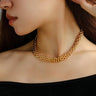 Multi Layer Chain Gold Necklace - floysun