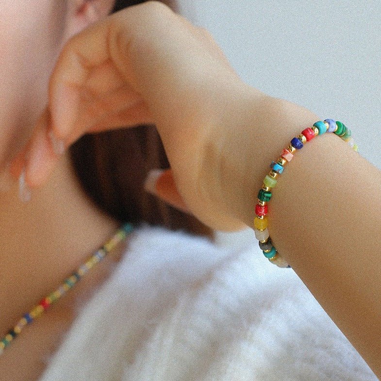 Multicolor Beaded Bracelet - floysun