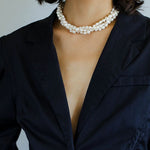 Multilayer Steamed Bun Pearl Necklace - floysun