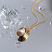 Oval Drop Baroque Shaped Pearl Necklace - floysun
