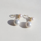 Personality Exaggerated Pearl Earrings - floysun