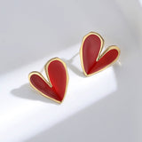 Red Drip Glaze Collection – Folded Love Hearts for a Special Elegance - floysun