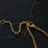 Red Zircon Apollo Silver Coin Necklace - floysun