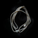 Retro Baroque Pearl Long Necklace - floysun