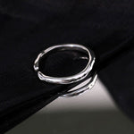 Retro Lava Pearl Double Ring A - floysun