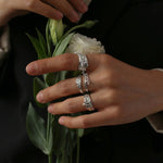 Retro Lava Pearl Double Ring A - floysun