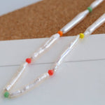 Retro Toothpick Pearl Necklace - floysun