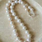 Round Baroque Pearls Necklace - floysun