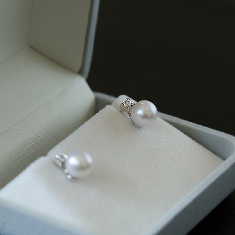 S925 Silver Fashion Pearl Earrings - floysun