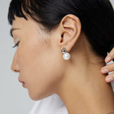 S925 Sterling Silver Pearl Earrings - floysun