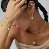 S925 Sterling Silver Pearl Necklace - floysun