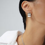 S925 Sterling Silver Simple C-shaped Earrings - floysun