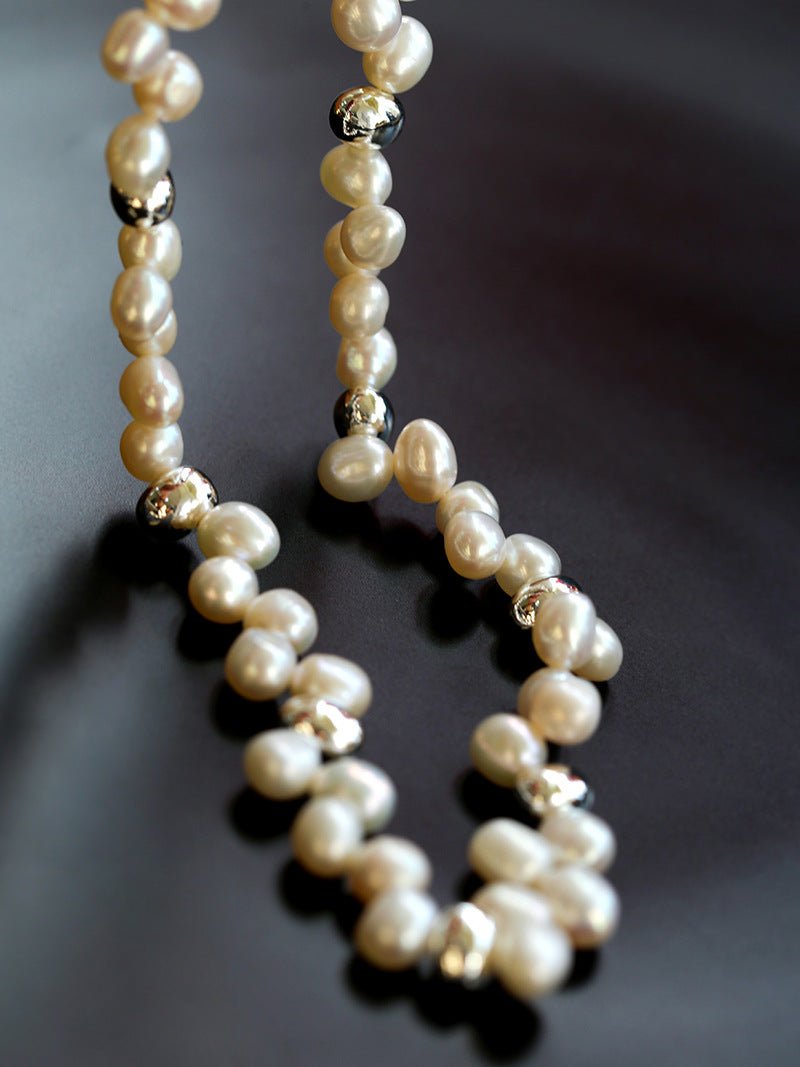 Serenade de Perles: French Wheat Elegance Necklaces - floysun