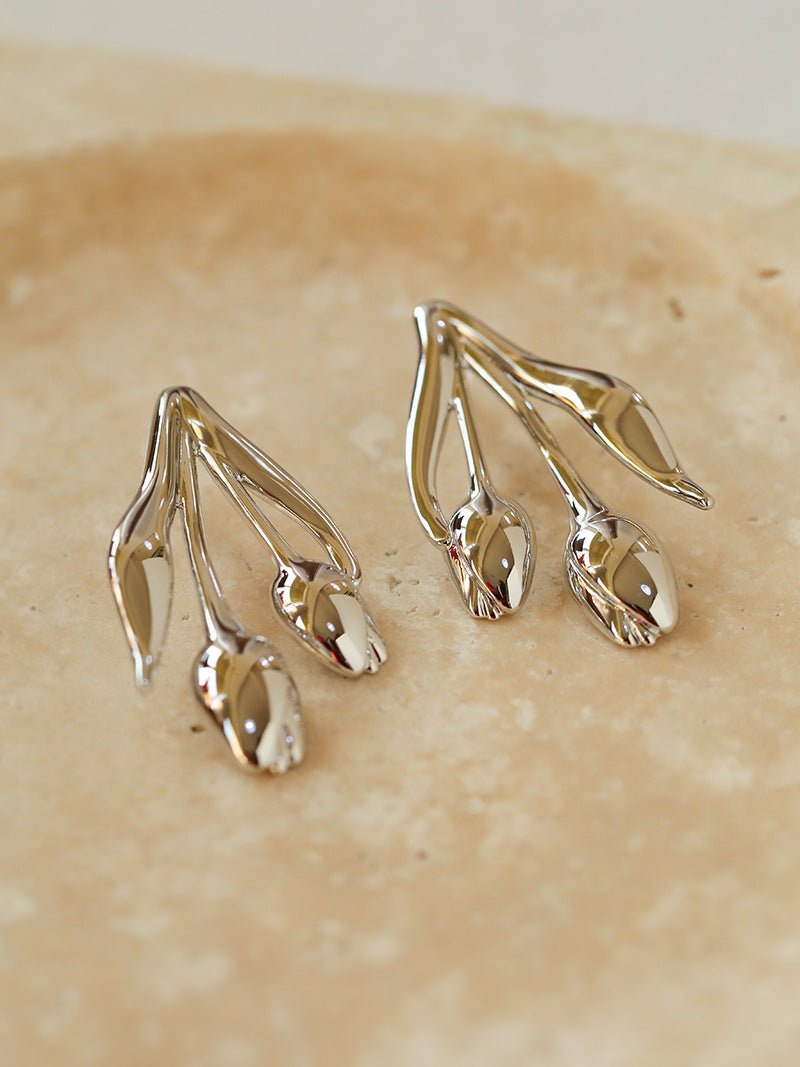 Simple and Fashionable Tulip Earrings - floysun