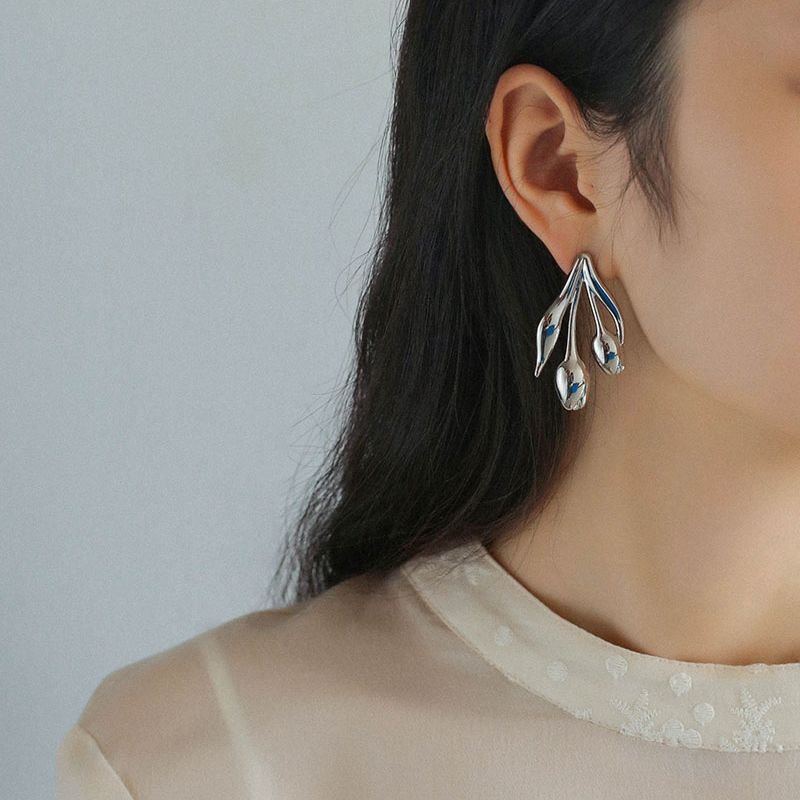 Simple and Fashionable Tulip Earrings - floysun