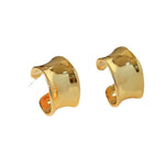 Simple Basic Metal C-shaped Earrings - floysun