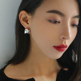 Simple Basic Metal C-shaped Earrings - floysun