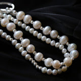 Simple Elegant Ot Pearl Silver Bracelet - floysun