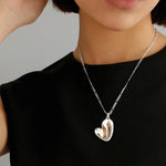Simple Love Heart Pendant Necklace - floysun