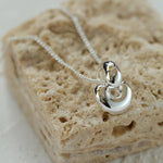 Simple Metal Three-dimensional GoldBean Necklace - floysun