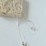 Simple Metal Three-dimensional GoldBean Necklace - floysun