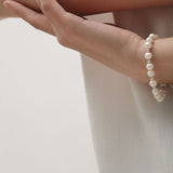 Simple Ot Large Pearl Bracelet